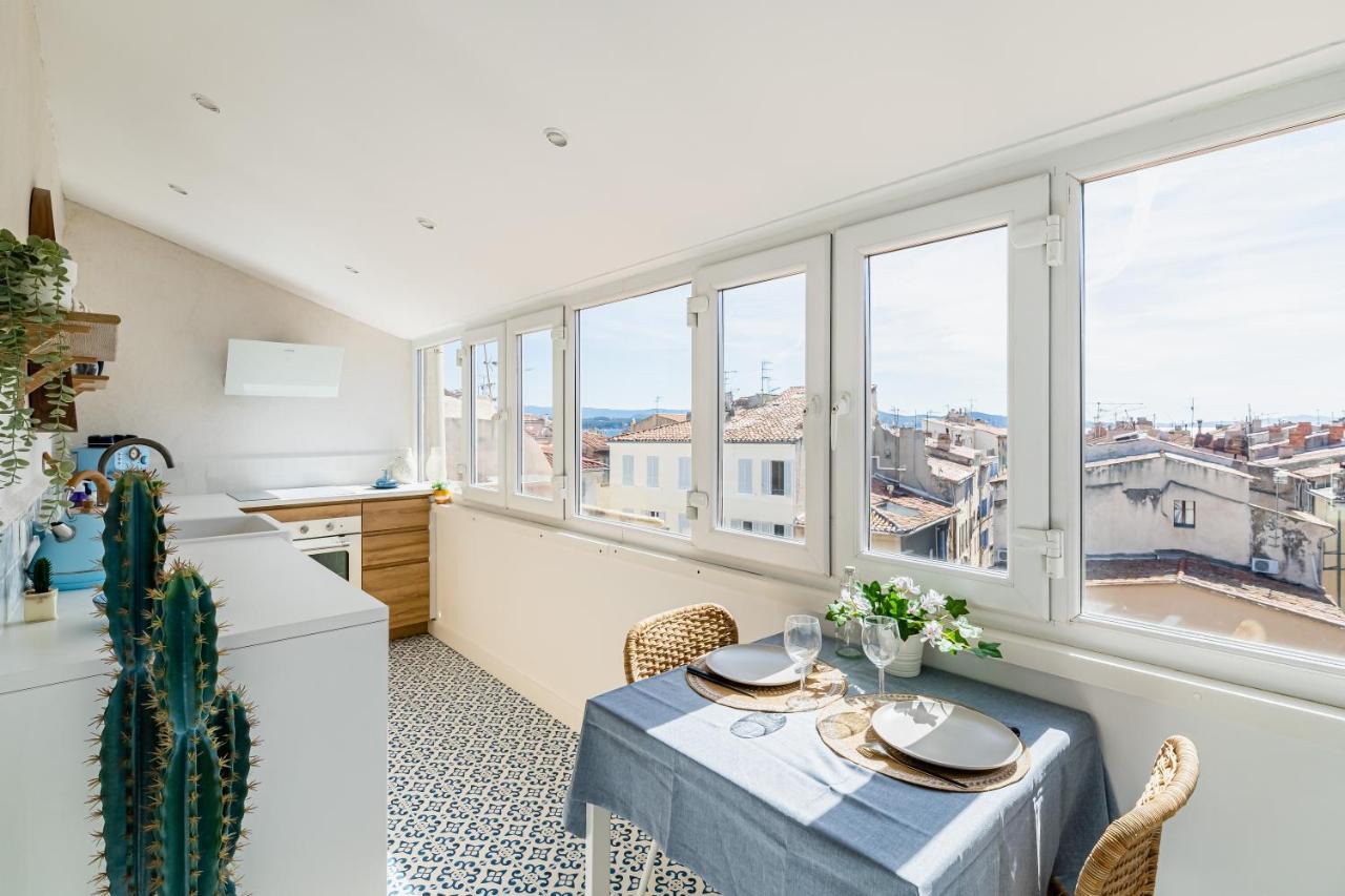 Casa Belvedere - Duplex Atypique Avec Vue Feerique & Parking Souterrain La Ciotat Zewnętrze zdjęcie